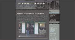 Desktop Screenshot of clackamascycleworld.com